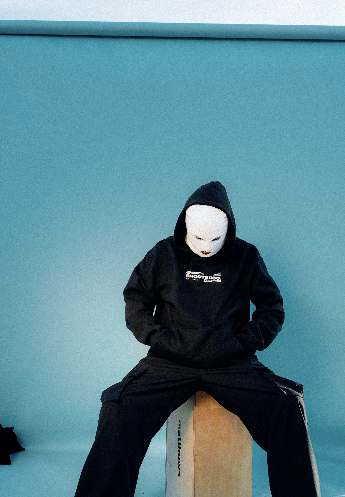 ShooterCO - Hoodie (WHITE & BLACK)