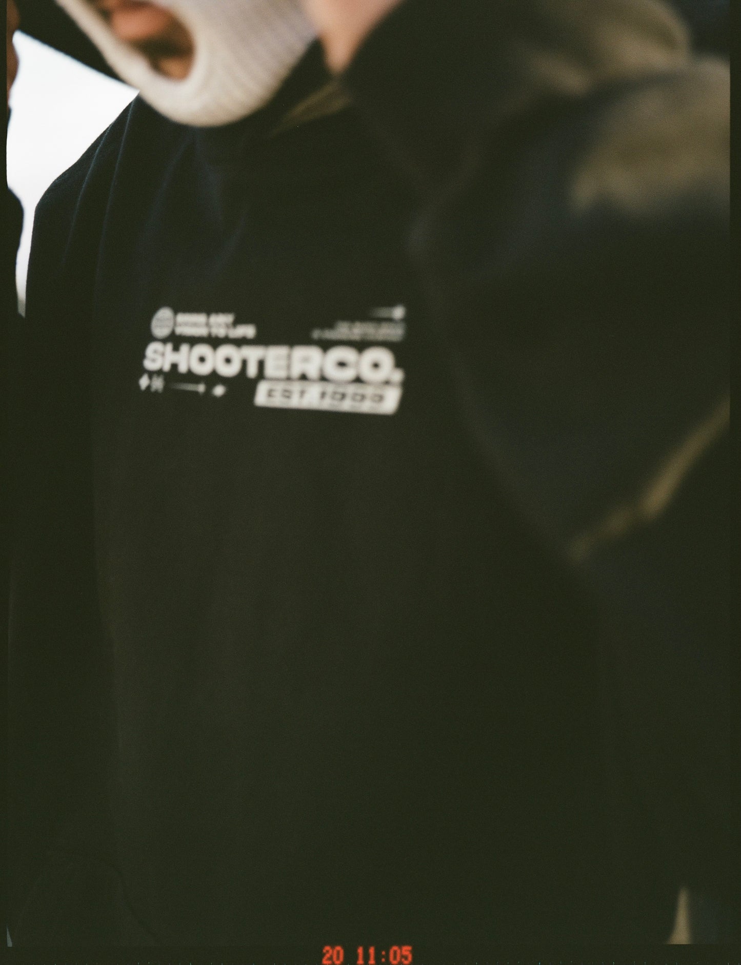 ShooterCO - T Shirt (WHITE & BLACK)