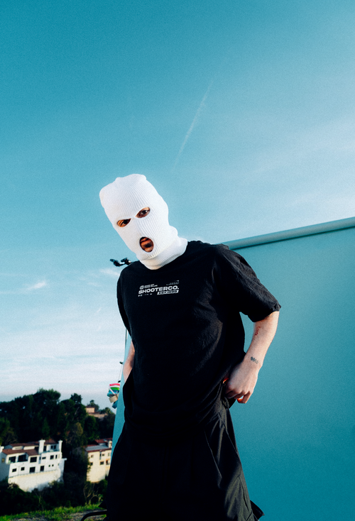 ShooterCO - T Shirt (WHITE & BLACK)