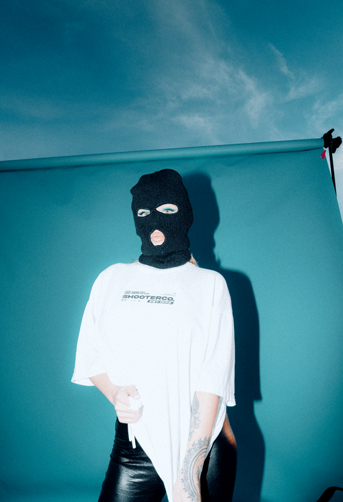 ShooterCO - T Shirt (WHITE & BLACK)