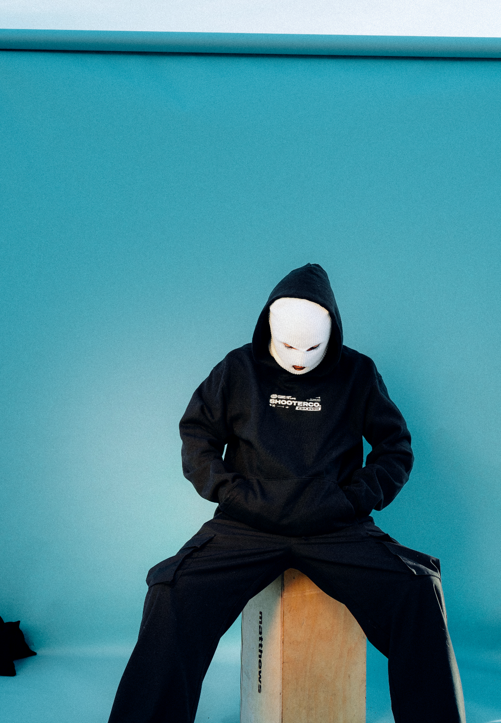 ShooterCO - Hoodie (WHITE & BLACK)